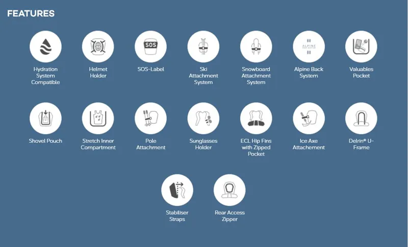 Deuter Womens Freerider Pro 32+ SL Bay-Azure-5